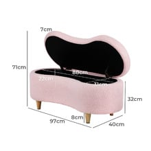 Eoin Teddy Storage Ottoman Bench